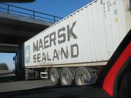 Container truck: Photo CCL Dirk Ingo Franke