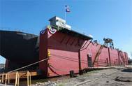 Gulf Copper's new dry dock, Mr. Morris.