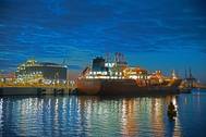 Coral Methane loading. Photo source : Shell