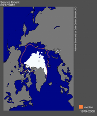 Map courtesy of NSIDC