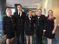 Crowley Maritime Corp. presented four California Maritime Academy (CMA) students with Thomas B. Crowley Sr. Memorial Scholarships Photo Crowley Maritime