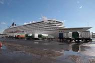 Cruise Shiip Asuka ll: Photo credit NYK