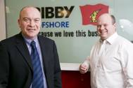 David Howe, project director and Robin Longstaff, survey manager BRIL