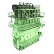 ME-GI dual-fuel engine: Image credit MAN