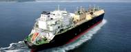 The Asia Energy, one of the new LNG carriers, during sea trials in South Korea. Photo: Chevron Corporation
