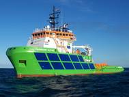 Fairmount Marine’s tug Fairmount Alpine has successfully assisted in the refloating of the grounded MV Ikan Sepat just offshore Puerto Cortés, Honduras. (Photo: Fairmount Marine)