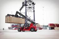 First Gloria reachstackers into Asia
