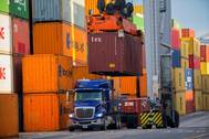 For the first quarter of Fiscal Year 2019, the Port of Savannah has handled 1.1 million TEU. (Photo: Georgia Ports Authority / Stephen B. Morton)