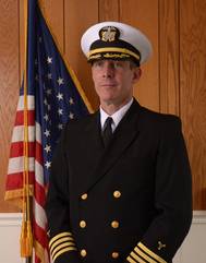 Francis X. McDonald, the 38th president of the Massachusetts Maritime Academy.