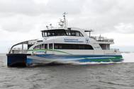 The Gladding-Hearn built ferry Champion is a milestone launch for marine design firm Incat Crowther (Photo: Incat Crowther)