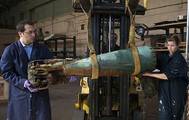 Howell Torpedo Received: Photo credit Navy NHHC