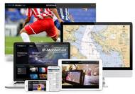 IP-MobileCast on Various Devices Image KVH