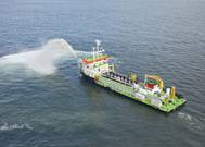 The Isandlwana, a Trailing Suction Hopper Dredger. (Photo: TNPA)