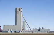 Jansen Mine Shaft - the Jansen Project, located 140 kilometres east of Saskatoon, Saskatchewan/Credit: BHP