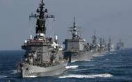 Japan's Maritime Self-Defense Force (MSDF) ships. Photo: Japan Navy