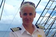 Kathryn Whittaker is the new captain of Sea Cloud II (Photo: Sea Cloud Cruises)