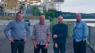 From L to R: Kjetil Vatne, Tor Martin Buene, Sindre Tronstad and Trygve Altenborg.
