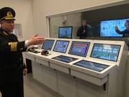 Kongsberg full mission engine room simulator, National University ‘Odessa Maritime Academy’ (Photo: ITF)