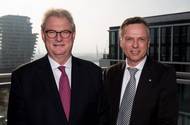 Jens Lassen and Michael Thamm at the unit’s opening (Photo: Carnival Maritime)