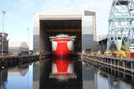 Launching Seven Viking: Image credit Ulstein