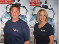 Bob Beck Jr. (left), and Renée St. Lawrence