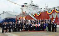 Lindanger naming ceremony Courtesy DNV GL