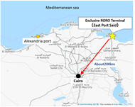 Location of East Port Said (Photo: NYK Line)