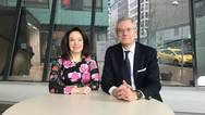 CEO Magnus Hall and CFO Anna Borg. Photo: Vattenfall