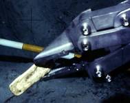 Manipulating recovery of a gold bar: Image courtesy of Odyssey Marine Exploration