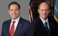 Marco Rubio and Chris Coons (official portraits)