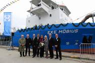 Eke Möbius Christening: Photo credit Sietas