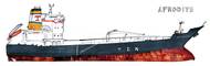 Medium range tanker Afrodite has created a buzz, as it has been sighted regularly along the Hudson River. What’s the excitement for a 2005-built 53,000 dwt ship? It has commenced a two-year charter to Irving Oil, at a rate of $16,000/day, topped off by a profit-split, hauling crude oil produced in the Bakken fields, in North Dakota.