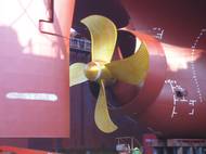 6.8 meter diameter propeller and matching Becker Mewis Duct