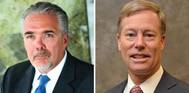 Michael Wilson (left) and Jim Watson