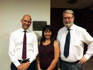 Norwegian Ambassador, His Excellency Tormod C. Endresen, Regional Manager Jennifer Lee, NAVTOR Singapore Pte. Ltd and NAVTOR CEO Tor A. Svanes.