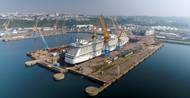 Norwegian Breakaway at Damen Shiprepair Brest (Photo: Damen)