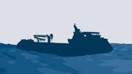An offshore vessel with the X-STERN has increased operability in harsh conditions