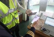 Onboard remittance test. Photo: NYK Group