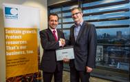 Peter Christovic, VP Operations, Eniram, received the award in London.