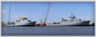 Iraq Navy OSV1 & 2: Photo credit RiverHawk Fast Sea Frames