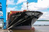 Photo of MCS Gayane moored in Philadelphia after CBP's record cocaine seizure.On June 17, the CBP and Homeland Security Investigations (HSI) led multi-agency team detected anomalies in seven shipping containers and extracted 39,525 pounds of cocaine. The cocaine has a street value of about $1.3 billion. CREDIT: US CBP