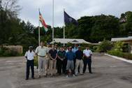 Photo of Marine Police Investigation Unit on first day of seamanship training provided by EUCAP Nestor experts (Credit EUCAP)