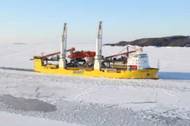 Photograph of the mv Happy Start, a sister ship of the mv Happy Sun. (Photo: BigLift Shipping)