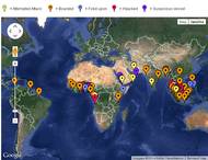 The Piracy & Armed Robbery Map (Source: https://icc-ccs.org)