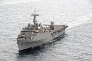 USS Ponce: Photo credit USN
