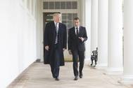 President Trump and President Macron in April 2018 (Official White House Photo by Shealah Craighead)