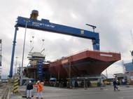 Queen Elizabeth-class Under Construction: Photo credit Builders