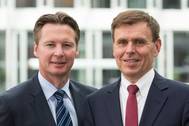 Knut Ørbeck-Nilssen and Tor E. Svensen (Photo: DNV GL)
