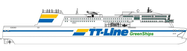 Rendering of the new “Green Ship” RoPax vessel (image courtesy of TT-Line)