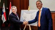 Representatives from the Panama Canal and the Port of Rotterdam meet in Panama. Photo: Panama Canal Authority (ACP)